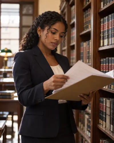 Estudiante de Derecho (imagen ilustrativa)