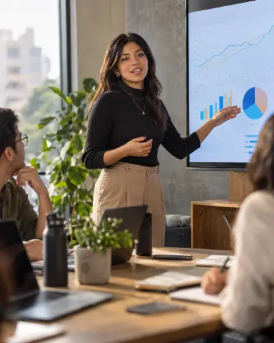 Estudiante de Marketing (imagen ilustrativa)