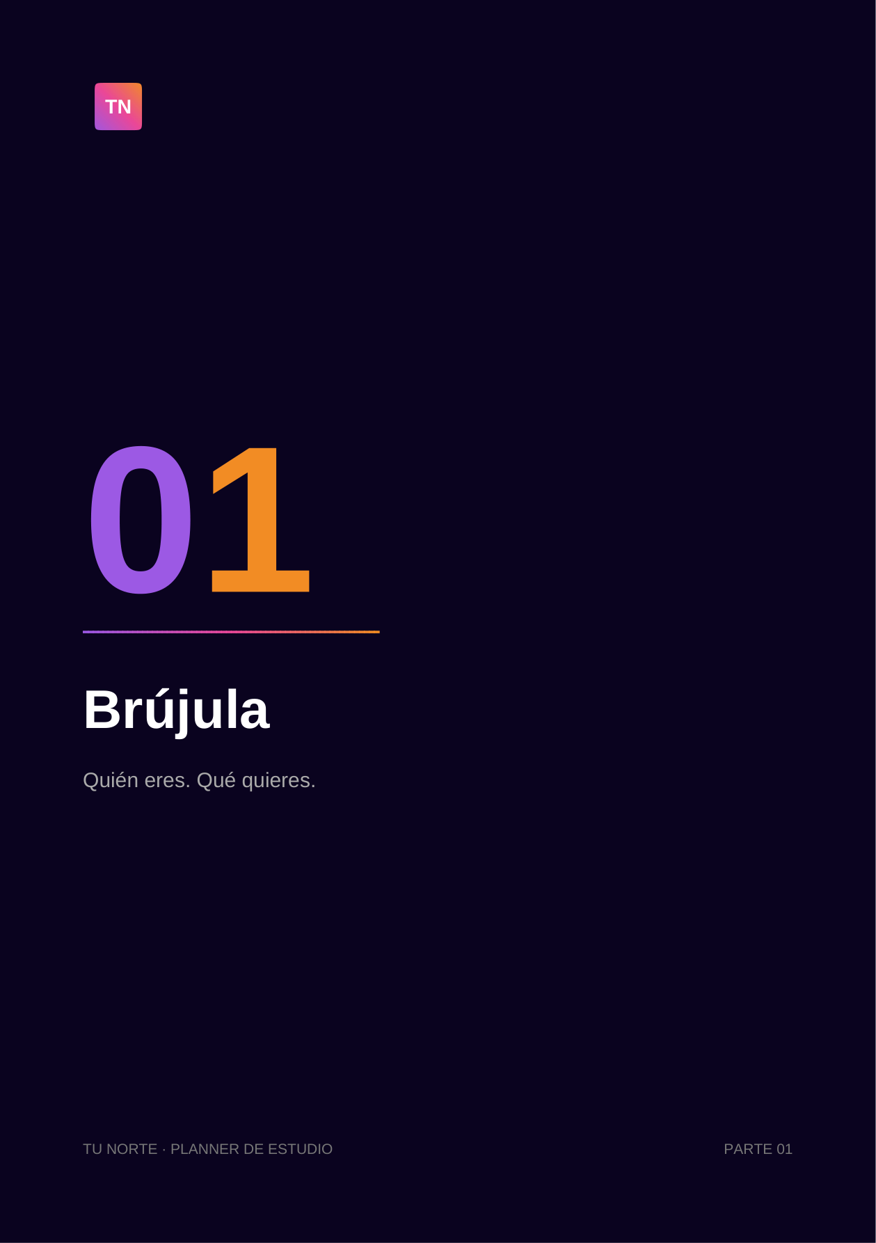 Sección Brújula