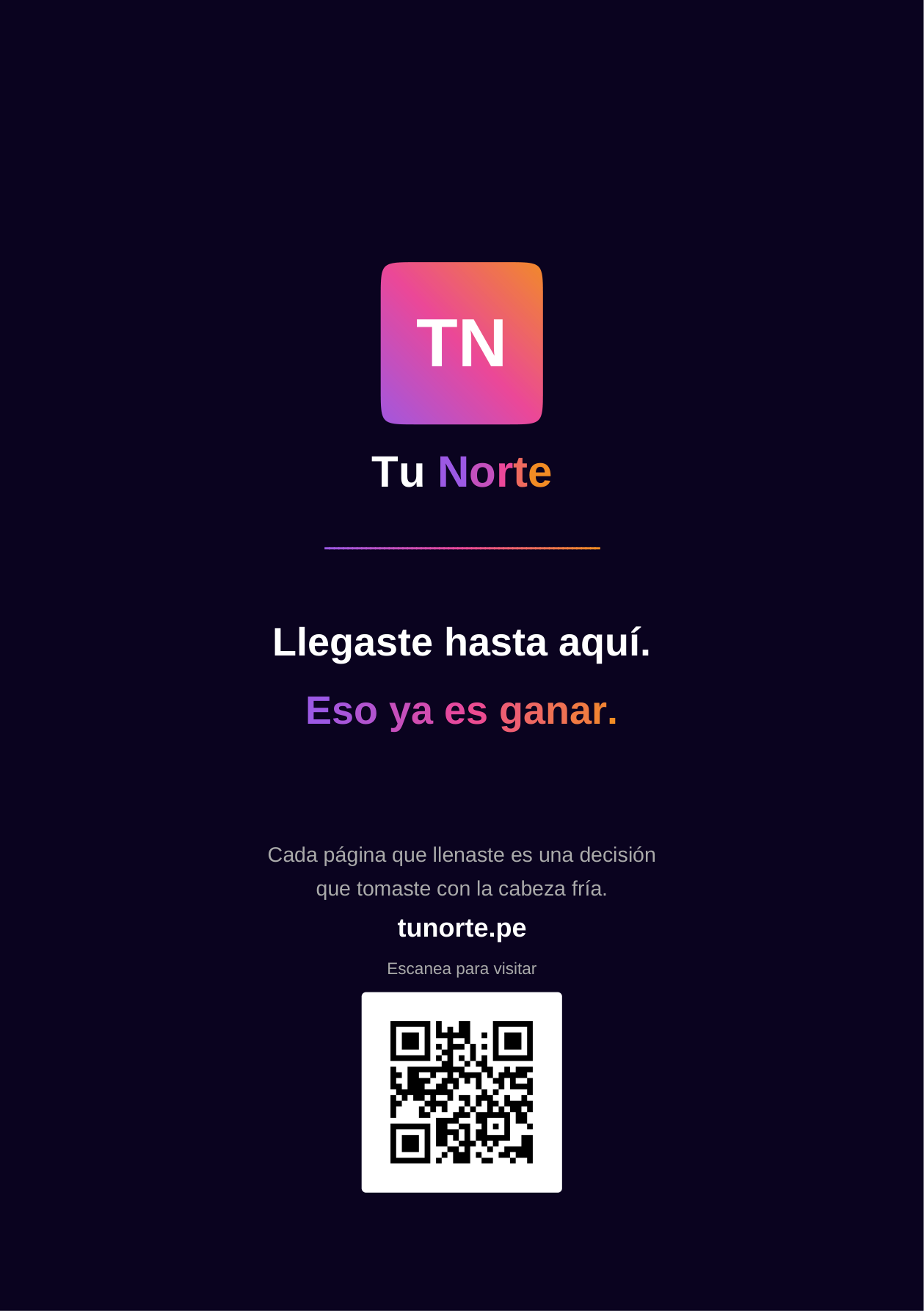 Cierre con QR